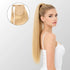 Light Blonde (613) Ponytail Hair Extensions (100g-120g) Ivory Blackhaw
