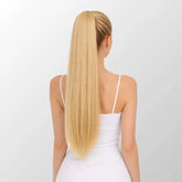 Light Blonde (613) Ponytail Hair Extensions (100g-120g) Ivory Blackhaw