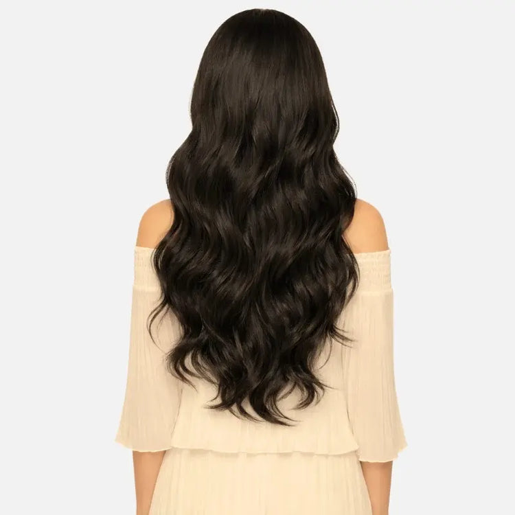 Natural Black (1B) Genius Weft Hair Extensions (50g - 100g) Ivory Blackhaw