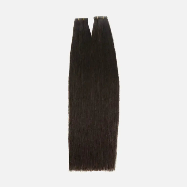 Natural Black (1B) Genius Weft Hair Extensions (50g - 100g) Ivory Blackhaw