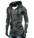 Mens Street Style Biker Hoodie Yellow Pandora