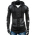 Mens Street Style Biker Hoodie Yellow Pandora