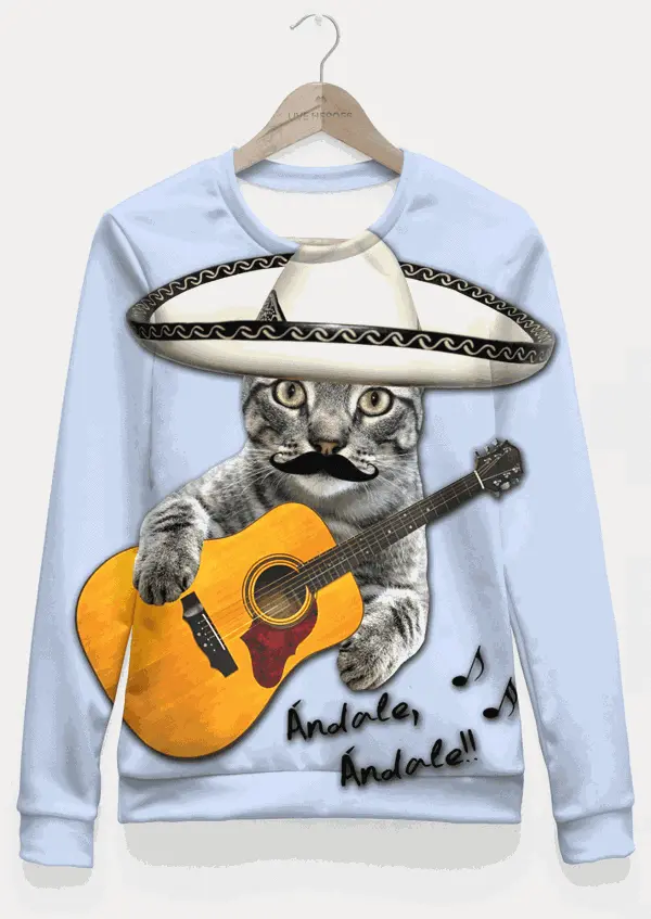 MEXICAN CAT Fitted Waist Sweater Women Scorpius