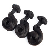 10A Grade Brazilian Egg Curl Fumi Human Hair Bundles With 4x4 Closure Cerise Alfie