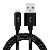 PBG 10FT XL Best iPhone Charger Cable - Durable & Fast Charging Fuchsia Electra