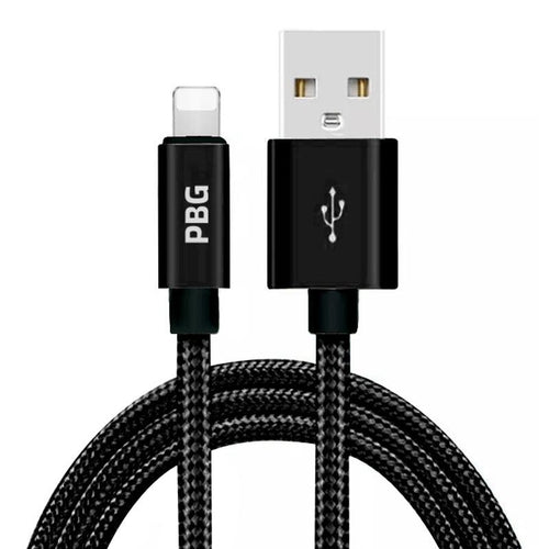 PBG 10FT XL Best iPhone Charger Cable - Durable & Fast Charging Fuchsia Electra