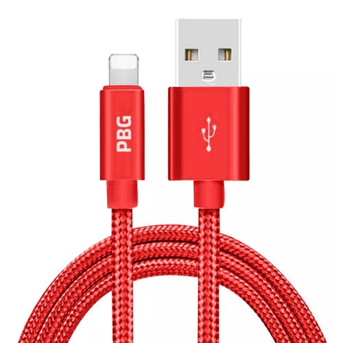 PBG 10FT XL Best iPhone Charger Cable - Durable & Fast Charging Fuchsia Electra