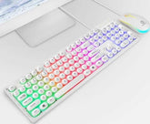 Ninja Dragons Z9i USB Wired Light Up Gaming Keyboard and Mouse Set – Mobile and Laptop Accessories Yellow Pandora