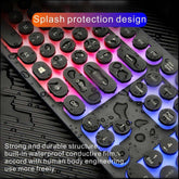 Ninja Dragons Z9i USB Wired Light Up Gaming Keyboard and Mouse Set – Mobile and Laptop Accessories Yellow Pandora