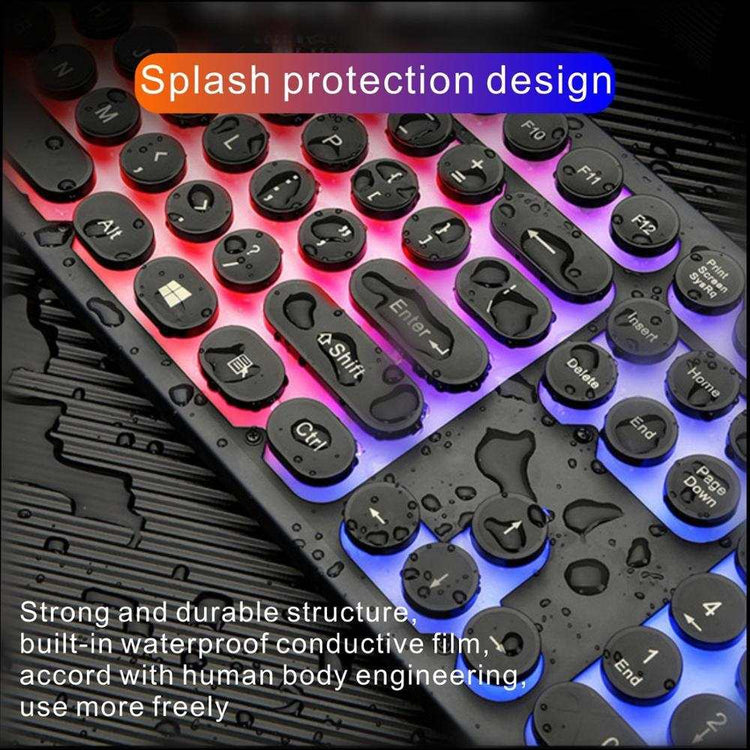 Ninja Dragons Z9i USB Wired Light Up Gaming Keyboard and Mouse Set – Mobile and Laptop Accessories Yellow Pandora