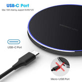 Dragon W9 30W Wireless Charging Pad – Charger Yellow Pandora