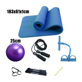 Deluxe Yoga Fitness 5 pcs Exercise Set Yellow Pandora