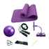 Deluxe Yoga Fitness 5 pcs Exercise Set Yellow Pandora