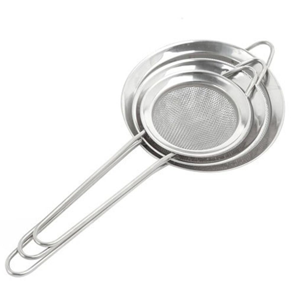 Stainless Steel 3 in 1 Liquid Colanders Set Yellow Pandora