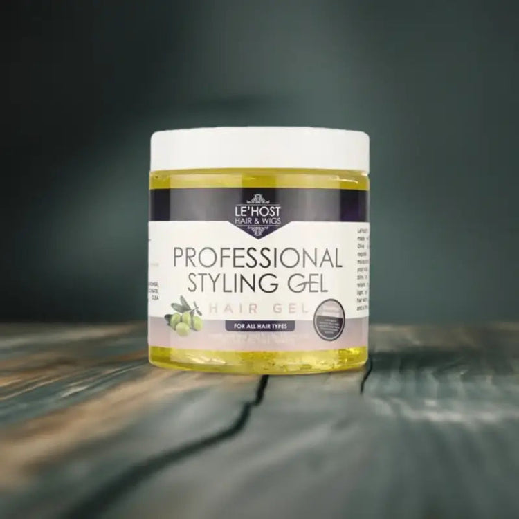 Professional Styling Gel with Olive Oil | Moisture-Rich Hair Care Peach Clymene
