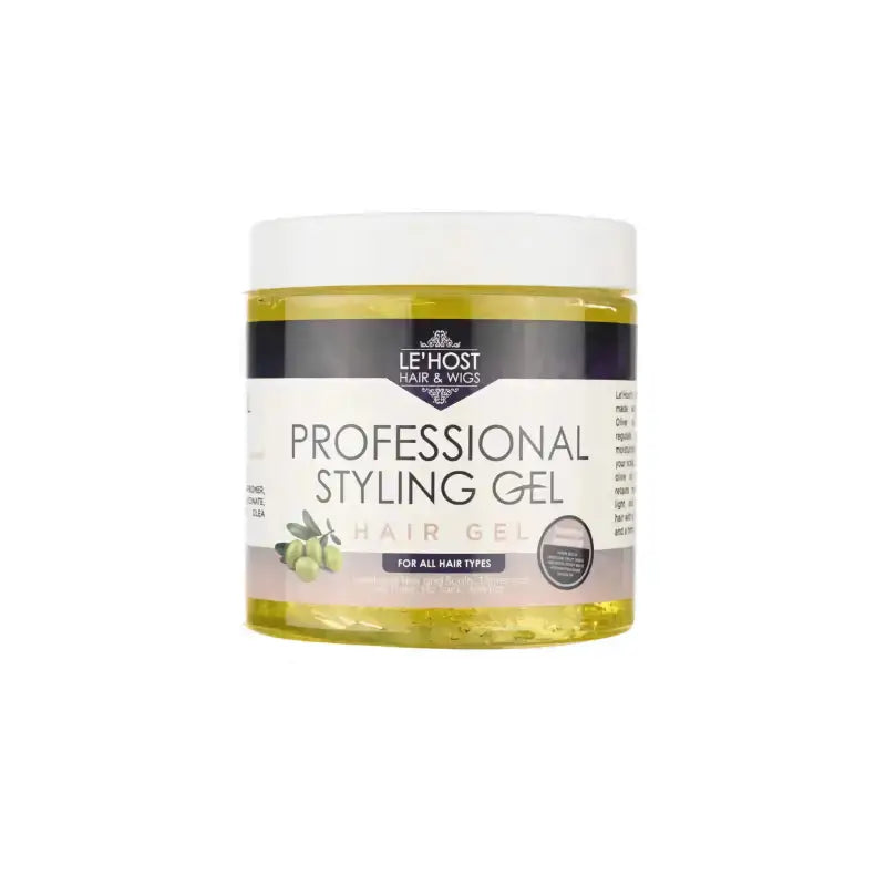 Professional Styling Gel with Olive Oil | Moisture-Rich Hair Care Peach Clymene