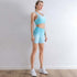 Sports Set Women Gradient Fitness Yoga Tracksuit Gym Jogging – Women&