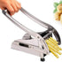 Kitchen Tools French Fries Potato Chips Strip Cutting Maker Stainless Blue Charlie