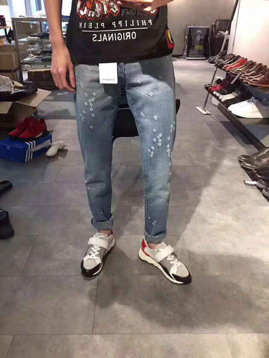 pantalon jean homme classique coupe droite mode tendance confortable et stylé en denim bleu