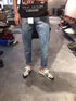pantalon jean homme classique coupe droite mode tendance confortable et stylé en denim bleu