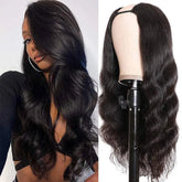U Part Wig Body Wave Human Hair Wigs For Black Women Brazilian Remy Ha Cerise Alfie