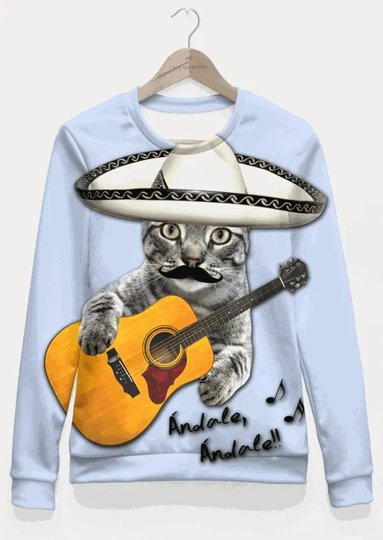 MEXICAN CAT Fitted Waist Sweater Women Scorpius