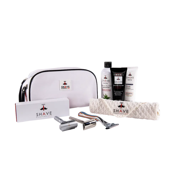 Complete Grooming Kit for Men | Shave Essentials Premium Set Magenta Prometheus