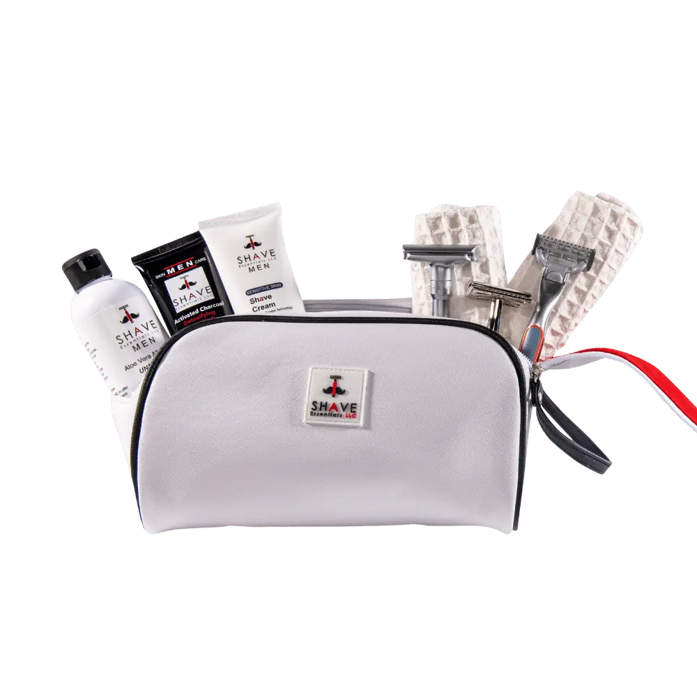 Complete Grooming Kit for Men | Shave Essentials Premium Set Magenta Prometheus