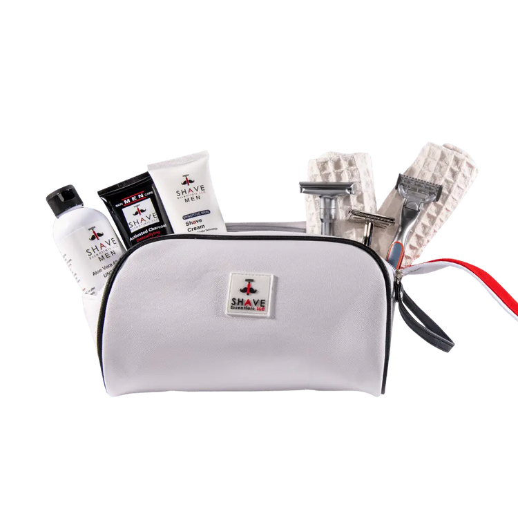 Complete Grooming Kit for Men | Shave Essentials Premium Set Magenta Prometheus