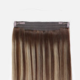 Honey Blonde Balayage (1A/1A+4Q) Halo Hair Extensions (75g-120g) Ivory Blackhaw