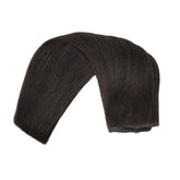 Natural Black (1B) Halo Hair Extensions (100g-120g) Ivory Blackhaw