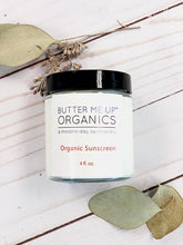 Natural Organic Suns  Block/ Safe Protection/ Non-Nano Zinc Oxide / White Smokey