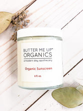 Natural Organic Suns  Block/ Safe Protection/ Non-Nano Zinc Oxide / White Smokey