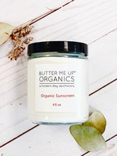 Natural Organic Suns  Block/ Safe Protection/ Non-Nano Zinc Oxide / White Smokey