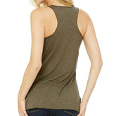 Butterfly skull racerback tank Indigo Tiger