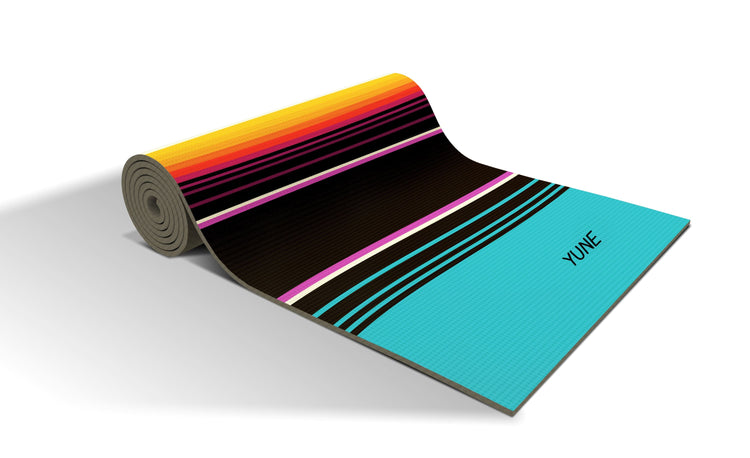 Horatio Yoga Mat – Premium Grip, Cushioned Support, and Classic Style Rose Sooty