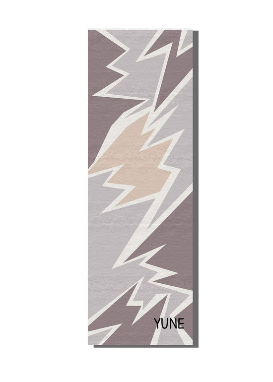 Yoga Mat | 6mm Thick | Grey | Non-Slip | Eco Friendly | Yune Yoga | Rose Sooty