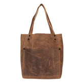 Alpine Leather Crossbody Handbag (Tote Bag) for Women Chocolate Crius