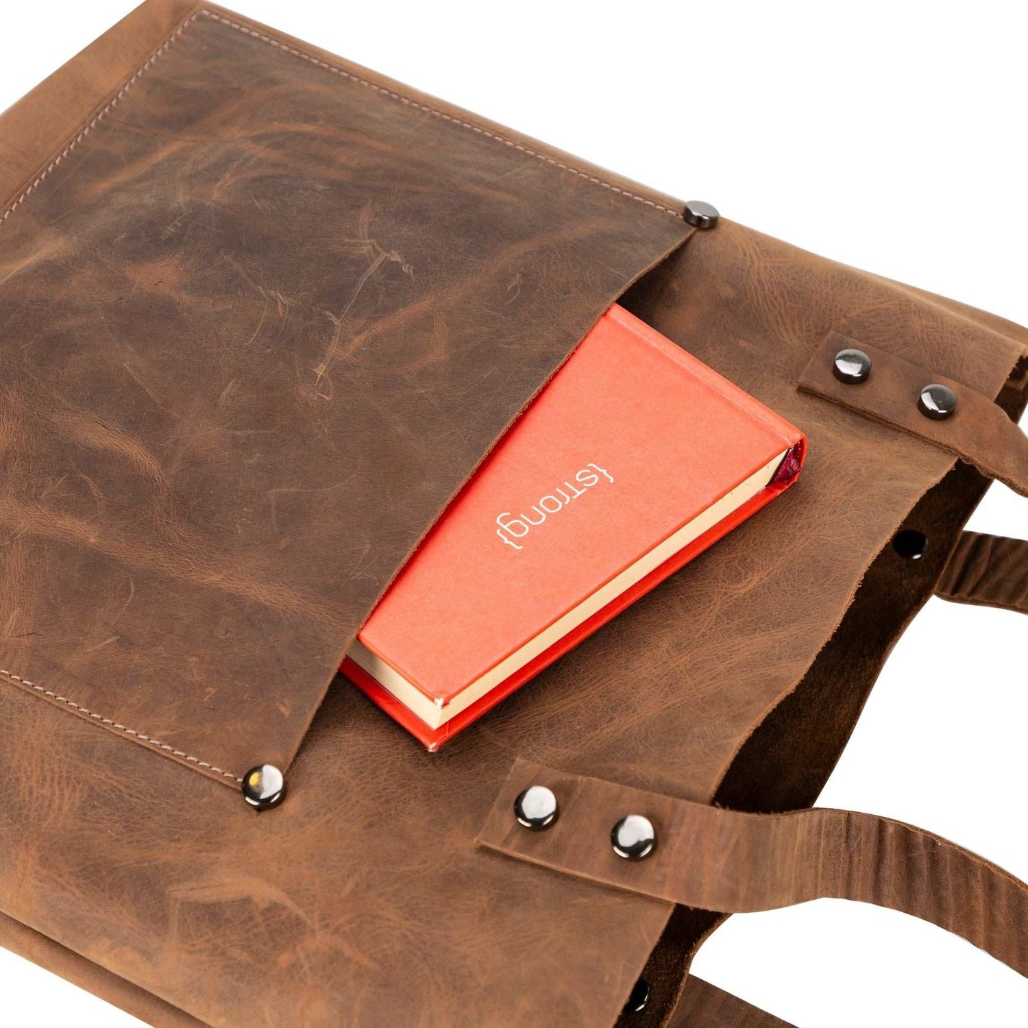 Alpine Leather Crossbody Handbag (Tote Bag) for Women Chocolate Crius