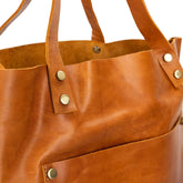 Alpine Leather Crossbody Handbag (Tote Bag) for Women Chocolate Crius