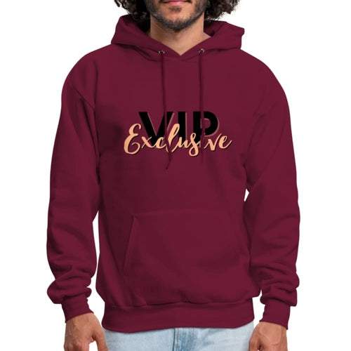Mens Hoodie - Pullover Hooded Sweatshirt - Graphic/vip Exclusive Grey Coco