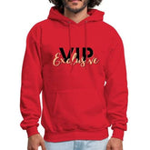 Mens Hoodie - Pullover Hooded Sweatshirt - Graphic/vip Exclusive Grey Coco