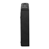 Gun Safe, Slider Handgun Gun Safe with Fingerprint/Password/Key, 3-Way Sapphire Castor