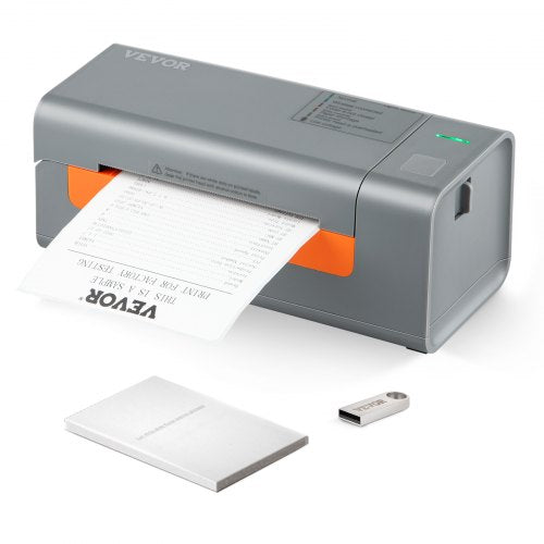 Thermal Label Printer, 203DPI 60pcs/min for 4x6 Mailing Packages, USB Sapphire Castor