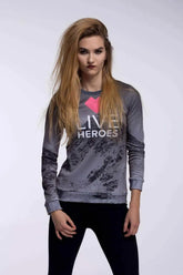 Vintage Bunch Fitted Waist Sweater Women Scorpius