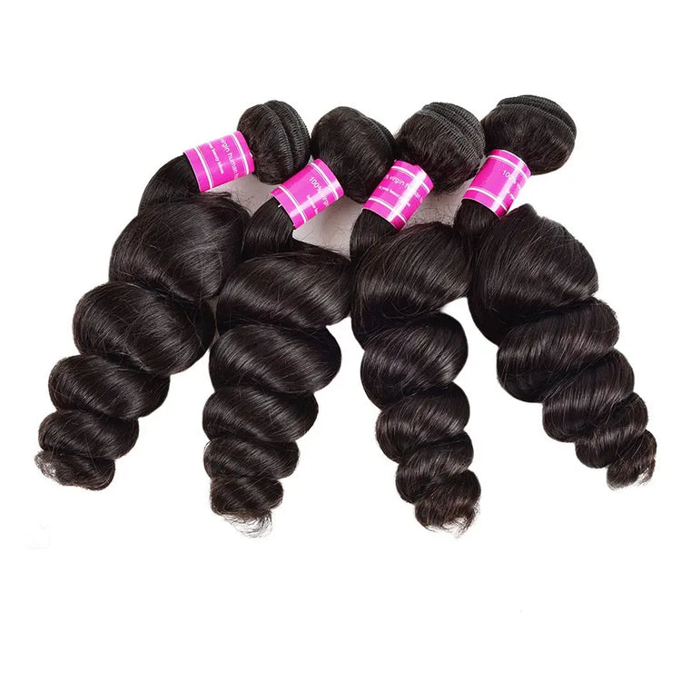 Wholesale Brazilian Loose Wave 5/6/10/12 Bundles 10A Grade Human Hair Cerise Alfie
