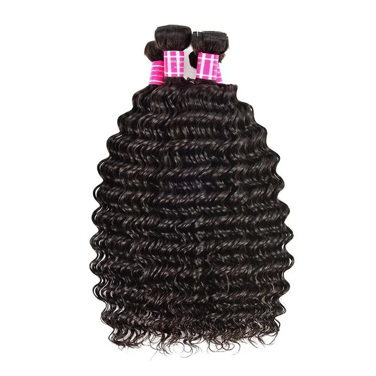 Wholesale Peruvian Deep Wave 5/6/10/12 Bundles 10A Grade Human Hair Bu Cerise Alfie
