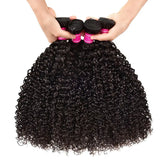 Wholesale 5/6/10/12 Bundles Brazilian Kinky Curly 10A Grade Human Hair Cerise Alfie