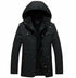 Mens Hooded Military Style Coat Yellow Pandora