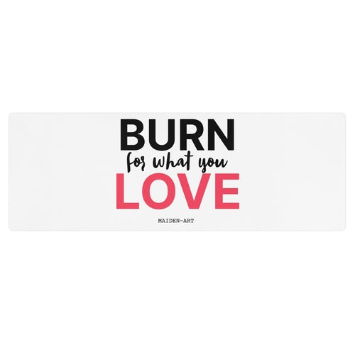 Burn for what you Love Yoga / Mindfulness mat - yoga mat Pink Lucky